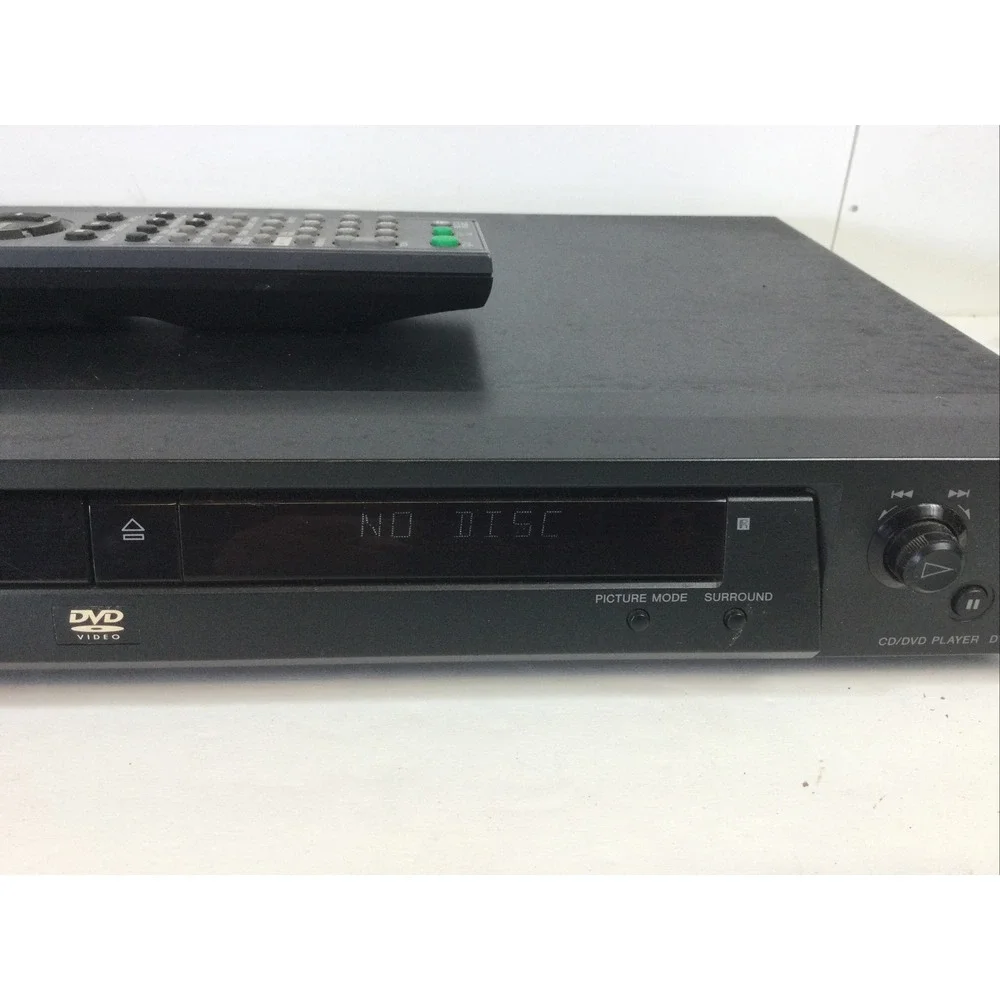 Sony DVD/CD/Player Black DVP-NS315 with Remote Tested Works